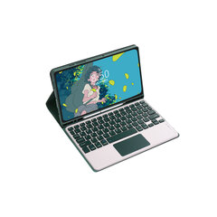 Перевернутая крышка и клавиатура Bluetooth Ykcloud ZW104C для Realme Pad 10.4 цена и информация | Чехлы для планшетов и электронных книг | pigu.lt