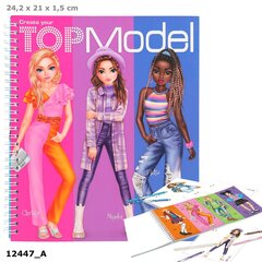 Книга раскраска для творчества Topmodel цена и информация | Книжки - раскраски | pigu.lt