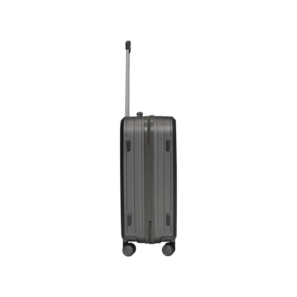 Kelioninių lagaminų rinkinys, 3 vnt., pilkas kaina ir informacija | Lagaminai, kelioniniai krepšiai | pigu.lt