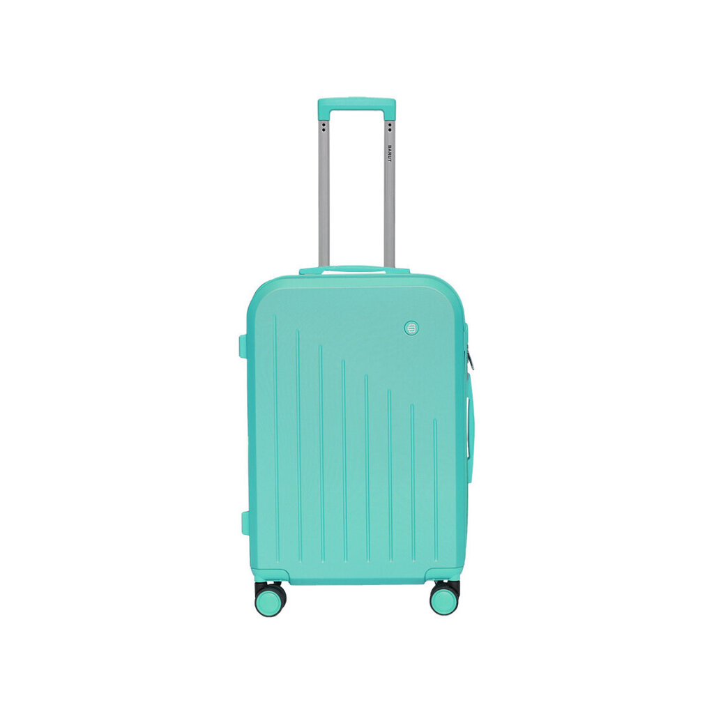 Kelioninių lagaminų rinkinys, 3 vnt., žalias цена и информация | Lagaminai, kelioniniai krepšiai | pigu.lt