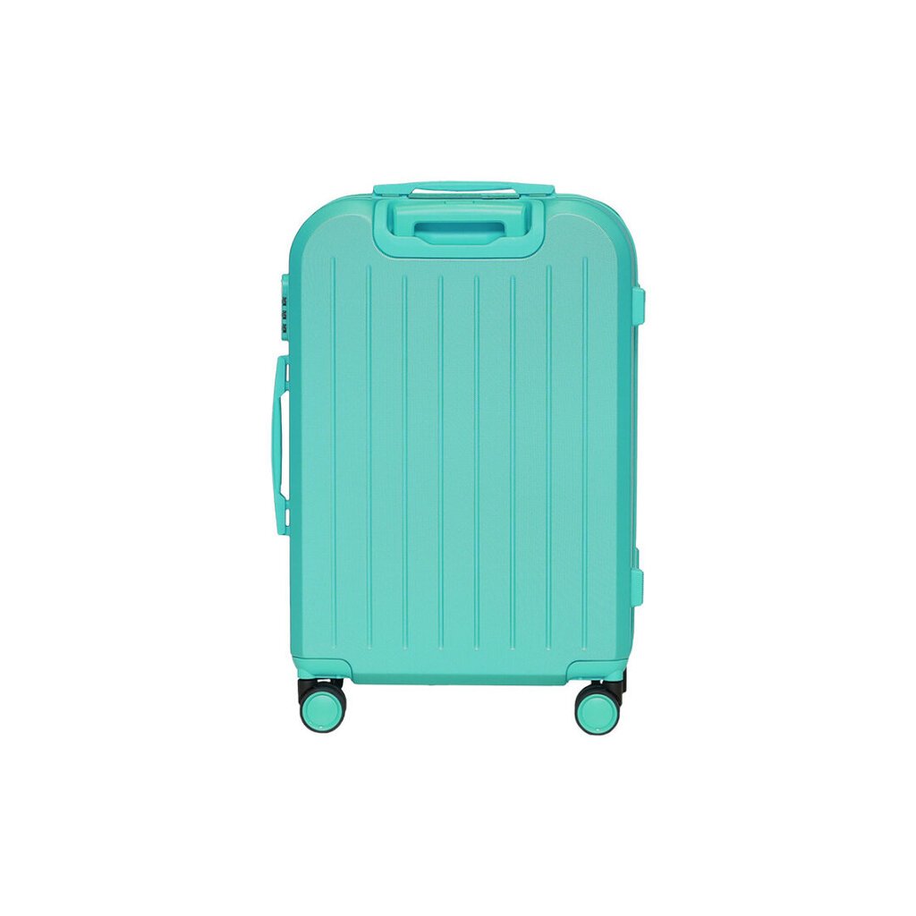 Kelioninių lagaminų rinkinys, 3 vnt., žalias цена и информация | Lagaminai, kelioniniai krepšiai | pigu.lt