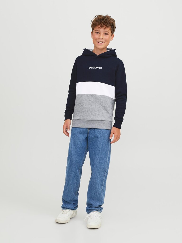 Jack&Jones bluzonas berniukams 5715425305078, mėlynas цена и информация | Megztiniai, bluzonai, švarkai berniukams | pigu.lt