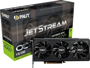 Graphic card GeForce RTX 4060 Ti JetStream OC 16GB GDDR6 128bit 3DP цена и информация | Видеокарты (GPU) | pigu.lt