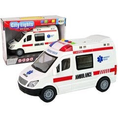 Greitosios pagalbos automobilis su garsais ir šviesomis kaina ir informacija | Žaislai berniukams | pigu.lt