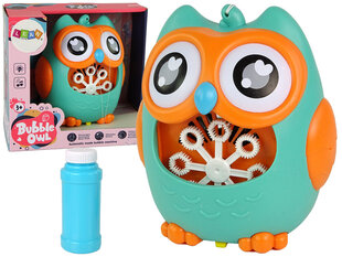 Машина для мыльных пузырей Owl Sound Mint цена и информация | Игрушки для песка, воды, пляжа | pigu.lt