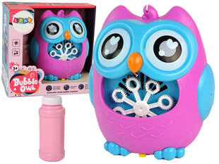 Звуко-пузырьковая машина Owl Pink цена и информация | Игрушки для песка, воды, пляжа | pigu.lt