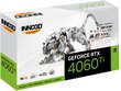 Inno3D GeForce RTX 4060 Ti Twin X2 OC White (N406T2-16D6X-178055W) kaina ir informacija | Vaizdo plokštės (GPU) | pigu.lt