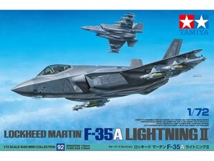 Surenkamas modelis Tamiya Lockheed Martin F-35A Lightning II, 1/72, 60792 kaina ir informacija | Konstruktoriai ir kaladėlės | pigu.lt
