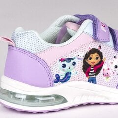 Sportiniai batai mergaitėms Gabby's Dollhouse, violetiniai цена и информация | Детская спортивная обувь | pigu.lt
