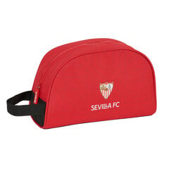 Kelioninis dėklas Sevilla Fútbol Club, raudonas цена и информация | Чемоданы, дорожные сумки | pigu.lt
