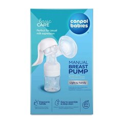 CANPOL krūts piena pumpis manuāls Basic (12/216) цена и информация | Молокоотсосы | pigu.lt