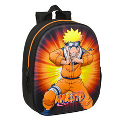 Mokyklinė kuprinė Naruto juoda/oranžinė цена и информация | Школьные рюкзаки, спортивные сумки | pigu.lt