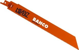Tiesinio pjūklo geležtės Bahco Sandflex Bi-Metal, 5vnt kaina ir informacija | Mechaniniai įrankiai | pigu.lt