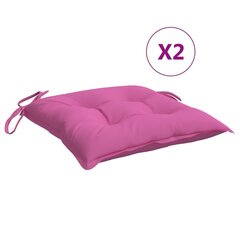 6-ių dalių kėdės pagalvėlių komplektas vidaXL, rožinis kaina ir informacija | Pagalvės, užvalkalai, apsaugos | pigu.lt