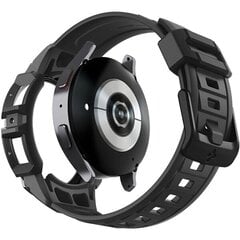 Spigen Rugged Armor Pro Samsung Watch 6 40mm czarny|black ACS06501 цена и информация | Аксессуары для смарт-часов и браслетов | pigu.lt