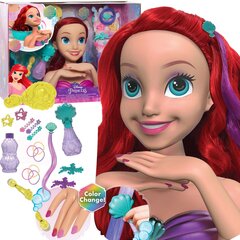 Plaukų modeliavimo lėlė su priedais Deluxe Disney Ariel kaina ir informacija | Žaislai mergaitėms | pigu.lt