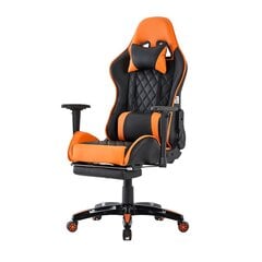 Офисный стул Restock Etna с функцией массажа, оранжевый цена и информация | Офисные кресла | pigu.lt