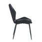Kėdė Restock Garda, juoda kaina ir informacija | Virtuvės ir valgomojo kėdės | pigu.lt