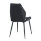 Kėdė Restock Garda, juoda kaina ir informacija | Virtuvės ir valgomojo kėdės | pigu.lt