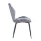 2-jų kėdžių rinkinys Restock Garda, pilkas цена и информация | Virtuvės ir valgomojo kėdės | pigu.lt
