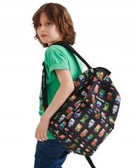 Mokyklinė kuprinė Astra Minecraft 502020201, 40x30x14 cm цена и информация | Школьные рюкзаки, спортивные сумки | pigu.lt