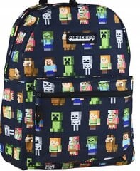 Mokyklinė kuprinė Astra Minecraft 502020201, 40x30x14 cm цена и информация | Школьные рюкзаки, спортивные сумки | pigu.lt