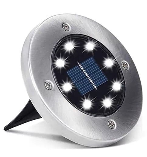 Saulės baterijos šviestuvas Smartworld, 12,6 cm, 12 vnt. kaina ir informacija | Lauko šviestuvai | pigu.lt