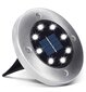 Saulės baterijos šviestuvas Smartworld, 12,6 cm, 12 vnt. kaina ir informacija | Lauko šviestuvai | pigu.lt