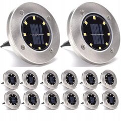 Saulės baterijos šviestuvas Smartworld, 12,6 cm, 12 vnt. цена и информация | Уличные светильники | pigu.lt