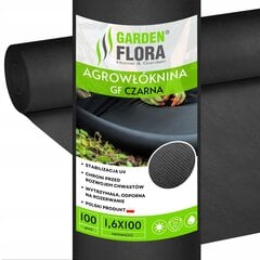 Agrotekstilė Garden Flora, 1,6 x 10 m, 100 g/m² kaina ir informacija | Sodo įrankiai | pigu.lt