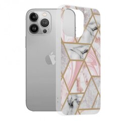 Чехол для телефона Techsuit Marble Series iPhone 13 зеленого цвета цена и информация | Чехлы для телефонов | pigu.lt