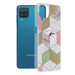 Чехол для телефона Techsuit Marble Series Samsung Galaxy A12 / A12 Nacho фиолетовый цвет  цена и информация | Чехлы для телефонов | pigu.lt