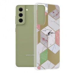 Чехол для телефона Techsuit Marble Series Xiaomi Redmi 10 2021 / Redmi 10 2022 зеленого цвета цена и информация | Чехлы для телефонов | pigu.lt