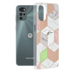 Чехол для телефона Techsuit Marble Series Xiaomi Redmi 10 2021 / Redmi 10 2022 зеленого цвета цена и информация | Чехлы для телефонов | pigu.lt