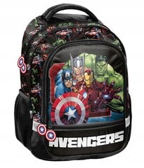 Mokyklinė kuprinė su priedais Paso Marvel Avengers цена и информация | Школьные рюкзаки, спортивные сумки | pigu.lt