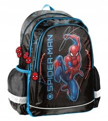 Mokyklinė kuprinė su priedais Paso Spiderman цена и информация | Школьные рюкзаки, спортивные сумки | pigu.lt