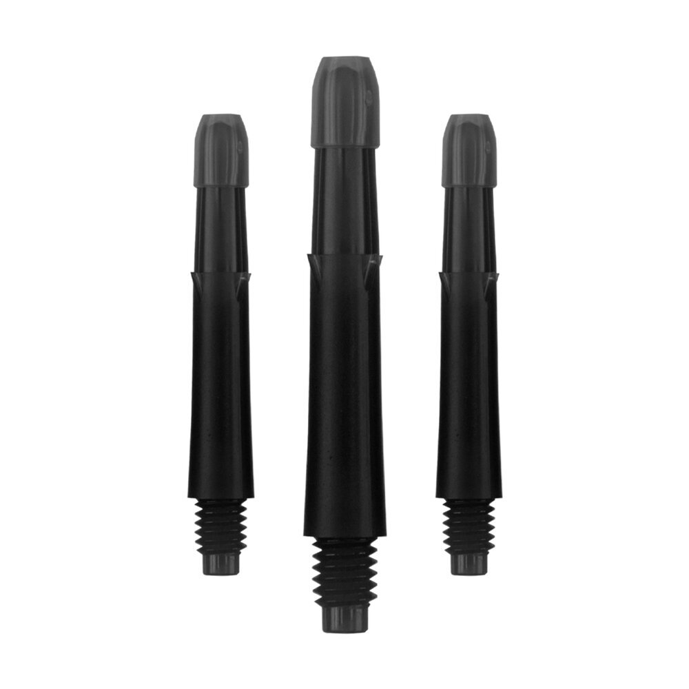 Koteliai L-style L190, trumpi, juodos spalvos. kaina ir informacija | Smiginis | pigu.lt