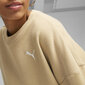 Sportinis kostiumas moterims Puma Loungewear Suit Cream 676089, smėlio spalvos kaina ir informacija | Sportinė apranga moterims | pigu.lt