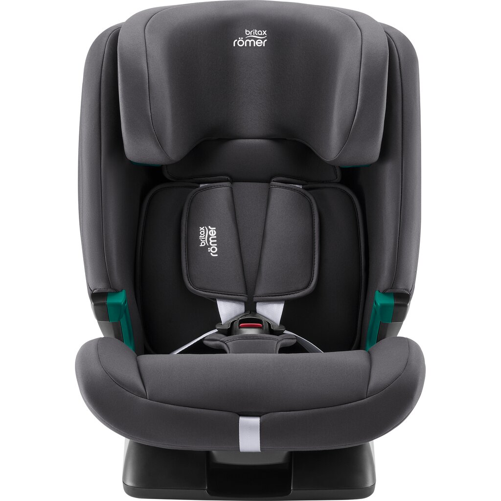 Britax-Römer automobilinė kėdutė Evolvafix, midnight grey, 76-150 cm kaina ir informacija | Autokėdutės | pigu.lt