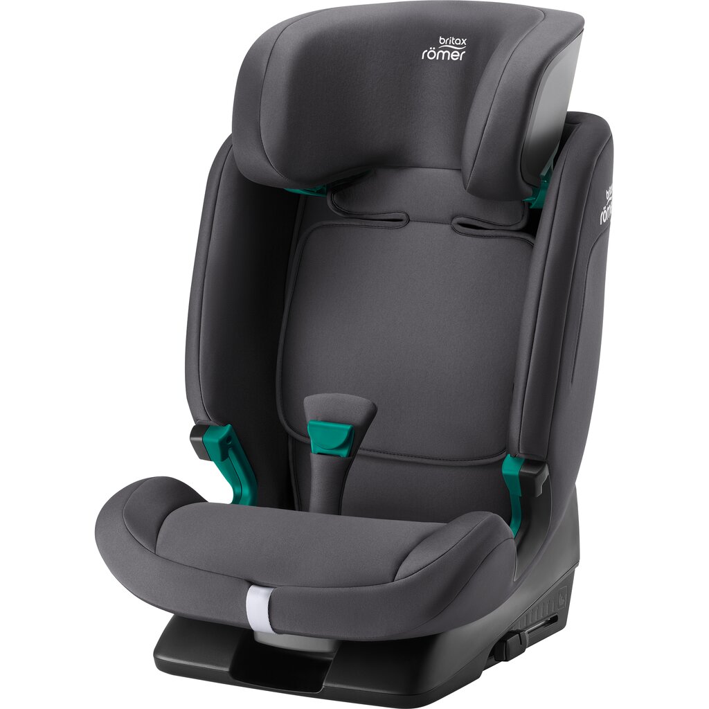 Britax-Römer automobilinė kėdutė Evolvafix, midnight grey, 76-150 cm kaina ir informacija | Autokėdutės | pigu.lt