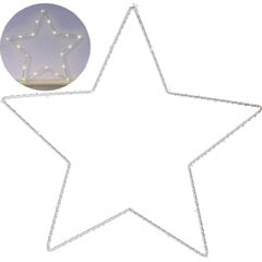 Рождественское украшение с подсветкой Стоящая звезда цена и информация | Рождественское украшение CA1031, 10 см | pigu.lt