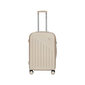 Kelioninių lagaminų rinkinys, 3 vnt., smėlio spalvos kaina ir informacija | Lagaminai, kelioniniai krepšiai | pigu.lt
