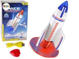 Ракетная установка Летающее зарядное устройство Белый 21 см цена и информация | Игрушки для мальчиков | pigu.lt