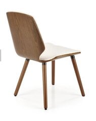 Набор из 2-х стульев K511, коричневый/песочный цвет цена и информация | Стулья для кухни и столовой | pigu.lt