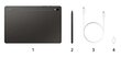 Samsung Galaxy Tab S9 WiFi Graphite SM-X710NZAAEUB kaina ir informacija | Planšetiniai kompiuteriai | pigu.lt