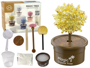 Magiškas kristalų medis Magic Tree, auksinis kaina ir informacija | Lavinamieji žaislai | pigu.lt