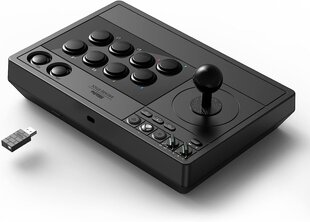 8BitDo Arcade Stick Black kaina ir informacija | Žaidimų pultai | pigu.lt