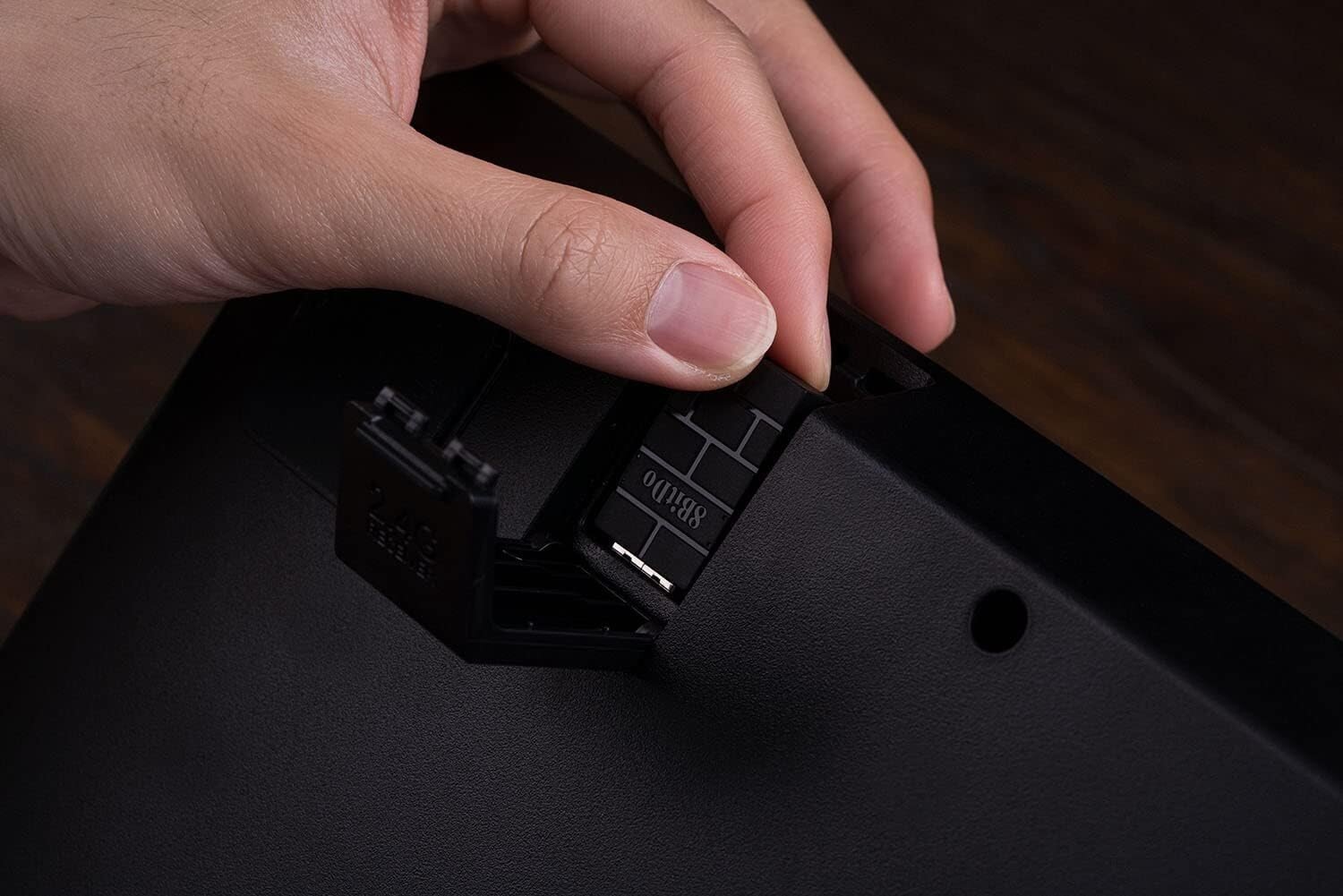 8BitDo Arcade Stick Black kaina ir informacija | Žaidimų pultai  | pigu.lt