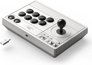 8BitDo Arcade Stick White цена и информация | Джойстики | pigu.lt