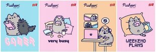 Užrašų knygutė Pusheen, 32 lapai, 4 vnt. kaina ir informacija | Sąsiuviniai ir popieriaus prekės | pigu.lt